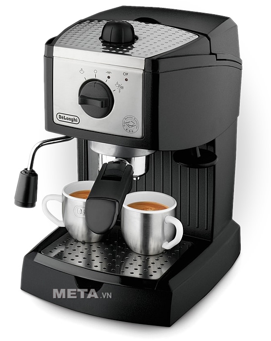 Máy pha cà phê Delonghi Pump Espresso EC-155 giúp pha cà phê nhanh chóng