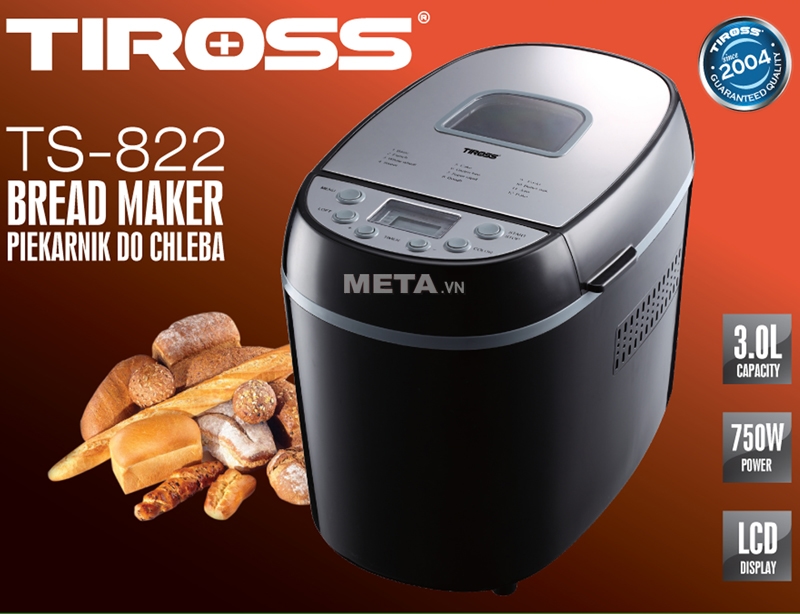 Máy làm bánh mì Tiross TS-822 