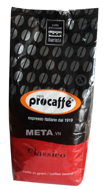 Cà phê hạt Procaffe Classico 1000g