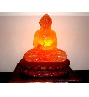 Đèn đá muối - Tượng Phật tổ (6 - 8kg)