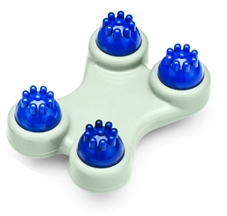 Bộ 4 đầu massage: Sử dụng cho vùng thắt lưng, bả vai và lưng Bộ 4 đầu massage: Sử dụng cho vùng thắt lưng, bả vai và lưng