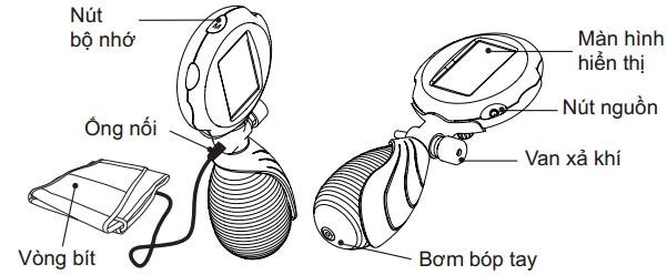 máy đo huyết áp điện tử bắp tay bán tự động Scala KP-7920