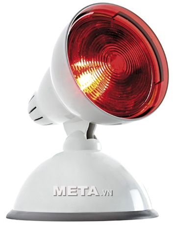 Đèn hồng ngoại IRH-100W chiếu bằng tia hồng ngoại rất tốt cho sức khỏe.