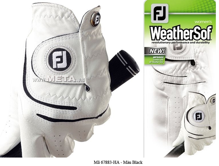 Hình ảnh găng tay golf nữ FootJoy WeatherSof LPR Asia HD 67883-HA (67878E)