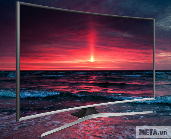 Tivi màn hình cong Samsung 48 inch Full HD UA48J6300 với thiết kế màn hình cong với góc nhìn rộng.