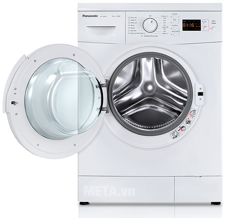 Máy giặt Panasonic NA108VK5WVT được thiết kế tinh tế