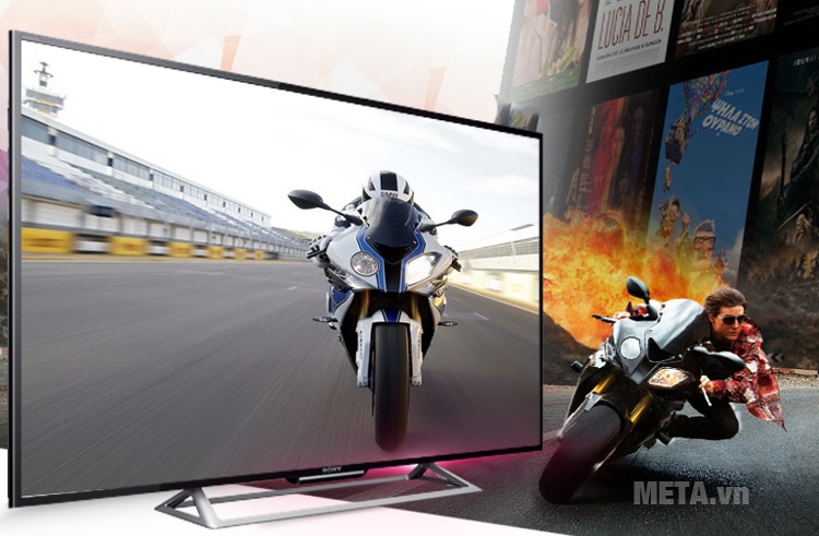 Tivi Sony sắc nét nhất ngay cả những cảnh hành động nhờ công nghệ hình ảnh hiện đại.