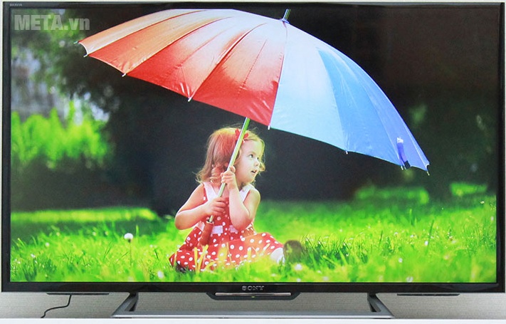 Tivi Sony 40 inch 40R550 có thiết kế nhỏ gọn, hiện đại.