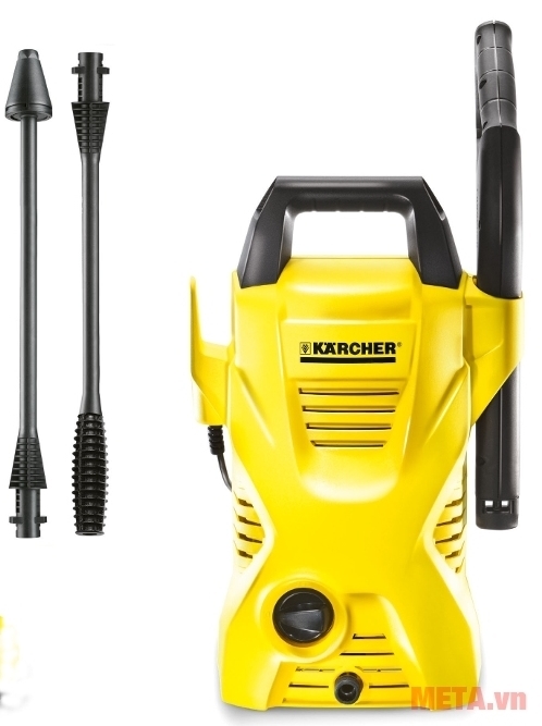 Bộ sản phẩm máy rửa xe Karcher K2 Compact 1400W.