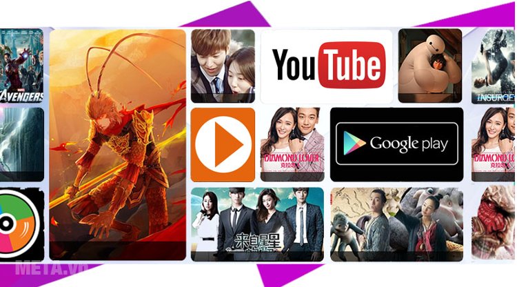 Tivi Sony cho phép kết nối internet siêu đẳng.