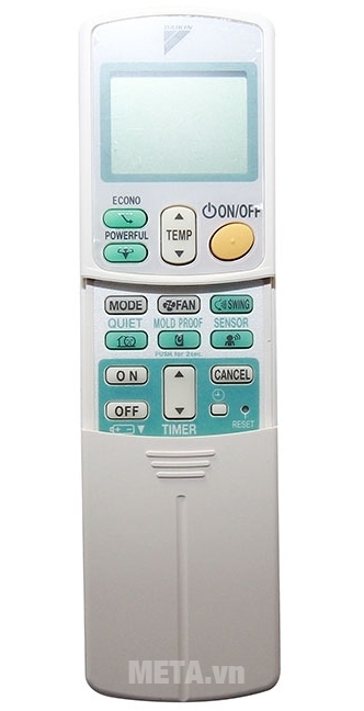 Điều hòa Daikin 1 chiều Inverter 9000BTU FTKS25GVMV/RKS25GVMV với bộ điều khiển dễ dàng điều chỉnh các tính năng của máy.