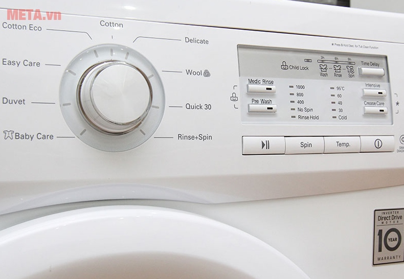 Máy giặt cửa trước 7kg LG WD-8600 với chế độ giặt đa dạng. Máy giặt cửa trước 7kg LG WD-8600 với chế độ giặt đa dạng.
