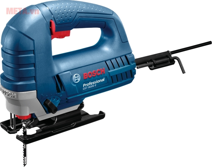 Máy cưa lọng Bosch GST 8000E được thiết kế với kiểu dáng hiện đại.