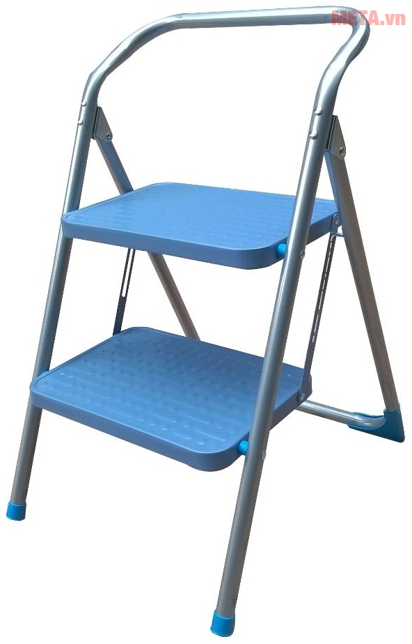 Thang ghế 2 bậc Advindeq ADS502 với bản bậc lớn giúp đứng thoải mái.