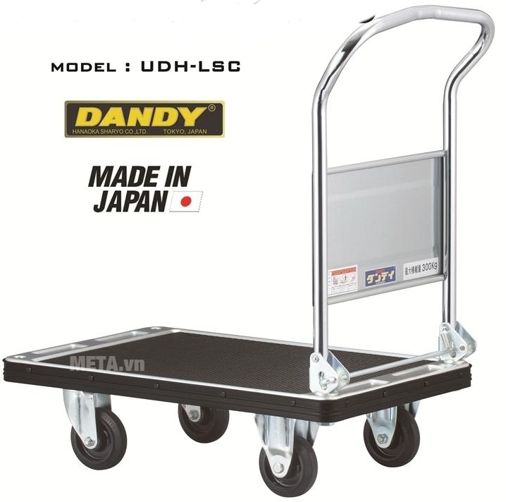 Xe đẩy hàng Nhật Bản DANDY UDH-LSC chịu được tải trọng lớn.