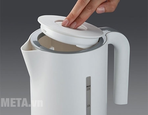 Bình siêu tốc Cloer 4111 có nắp rộng dễ dàng thêm nước