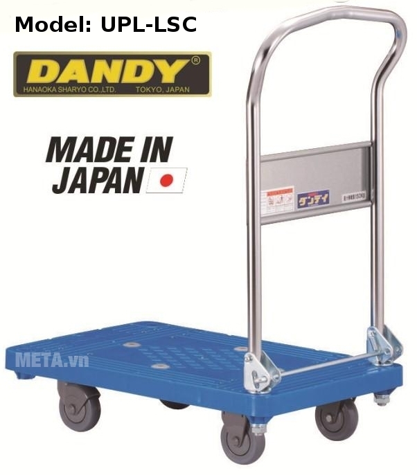 Xe đẩy hàng Nhật Bản sàn nhựa siêu nhẹ Dandy UPL-LSC với thiết kế hiện đại.