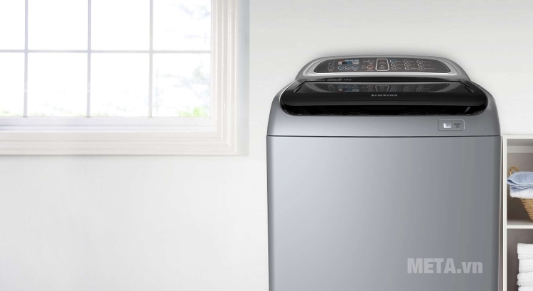 Máy giặt Samsung WA90J5710SG 9kg phù hợp với mọi không gian của gia đình.