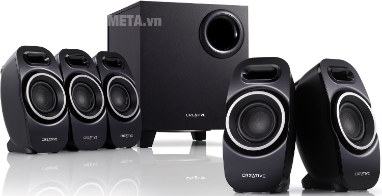 Loa Creative SBS A550 5.1 với hệ thống loa 5.1 ấn tượng. Loa Creative SBS A550 5.1 với hệ thống loa 5.1 ấn tượng.
