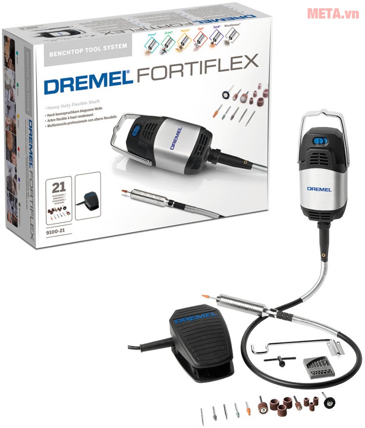 Trọn bộ máy đa năng Dremel Fortiflex 9100 - 2