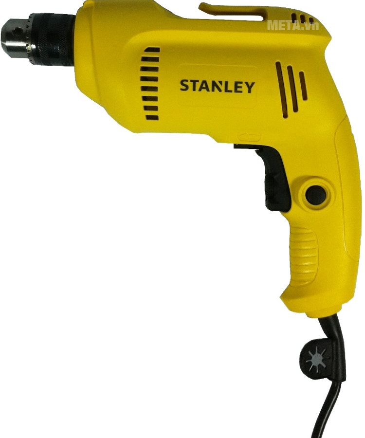 Máy khoan sắt Stanley STDR5510 dùng khoan gỗ và khoan sắt