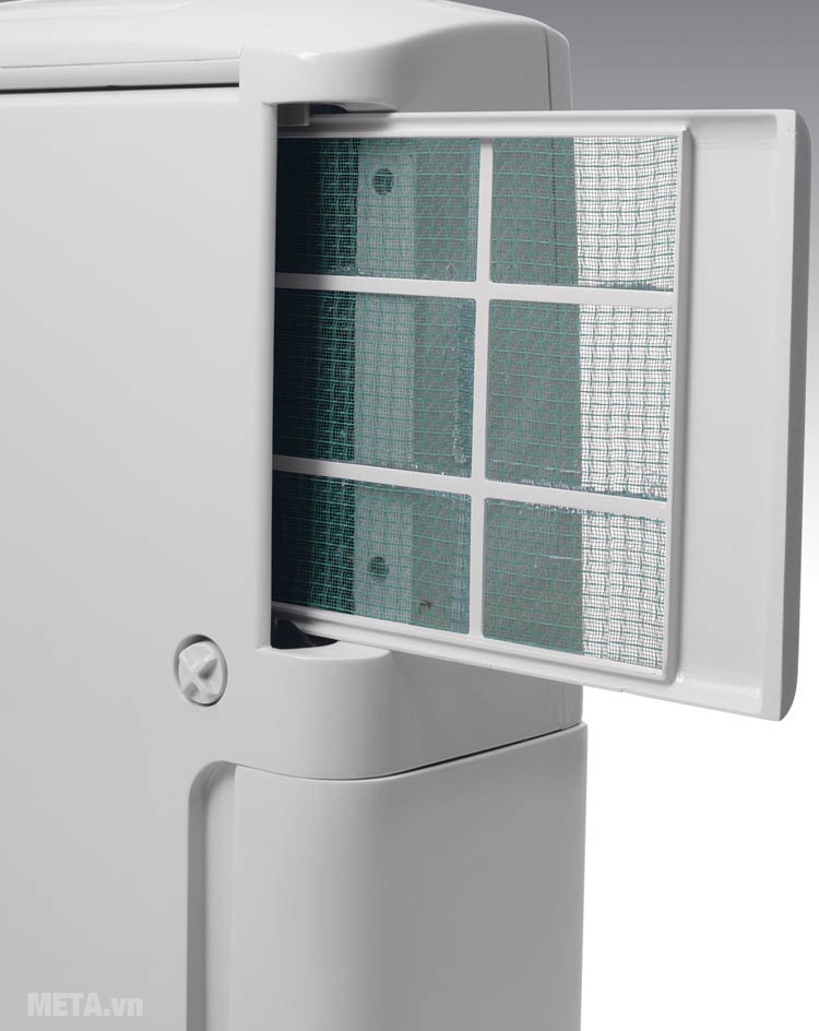 Máy hút ẩm Delonghi DES16EW với lưới lọc ion bạc. Máy hút ẩm Delonghi DES16EW với lưới lọc ion bạc.