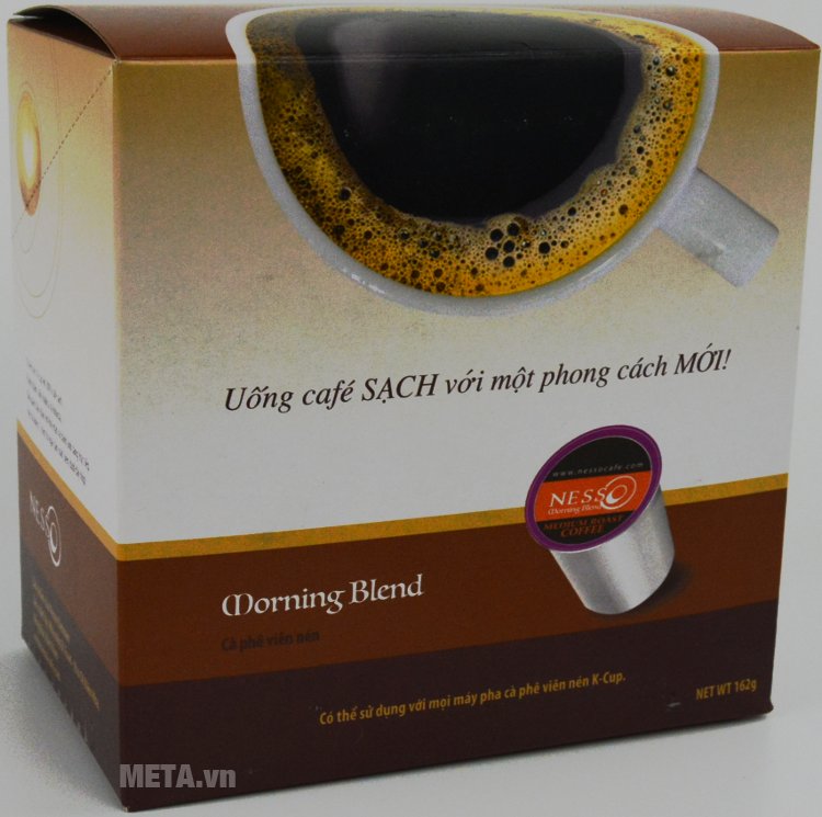 Viên nén cafe Kcup Nesso Morning Blend hộp 18 viên. Viên nén cafe Kcup Nesso Morning Blend hộp 18 viên.