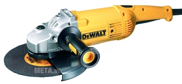 Máy mài góc 180mm 2.200W DeWalt D28413 có tay cầm vừa vặn.