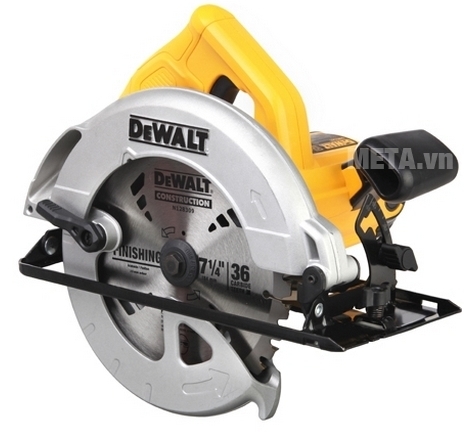 áy cưa đĩa 185mm DeWalt DWE561 thiết kế thông minh, gọn nhẹ, thao tác dễ dàng.