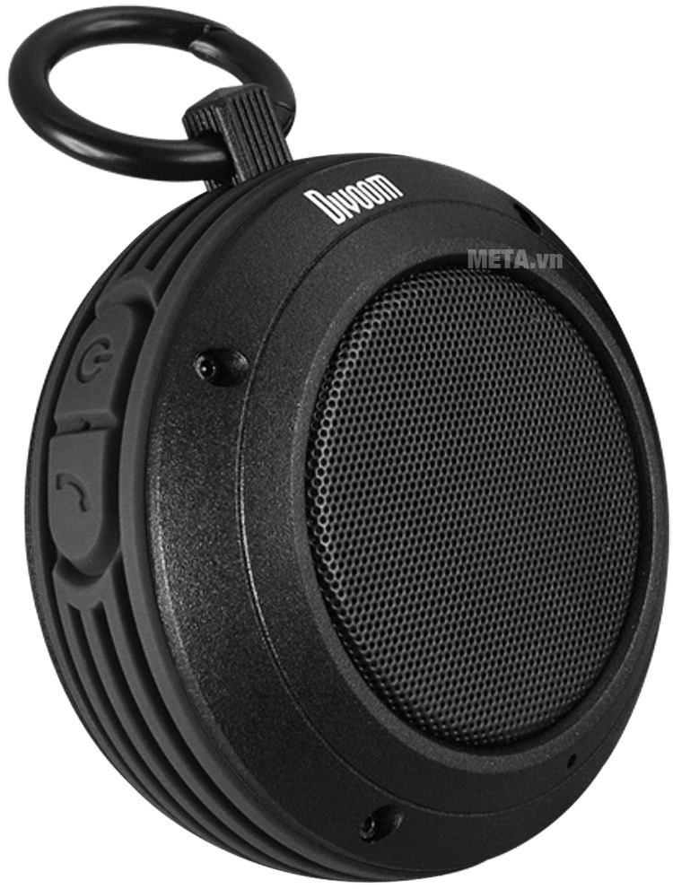 Loa Divoom Voombox Travel với thiết kế màu đen.