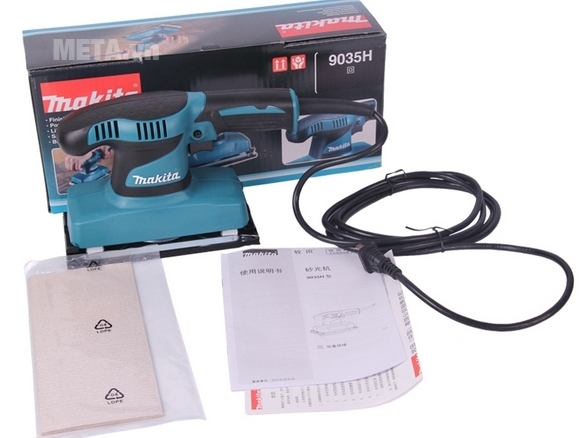 Máy chà nhám rung Makita 9035H có hộp đựng sang trọng