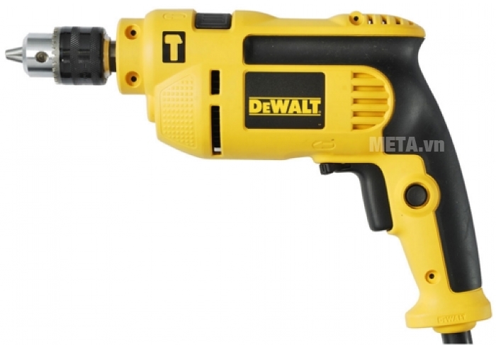 Máy khoan động lực DeWalt DWD022 dùng khoan gỗ, khoan thép và khoan bê tông.