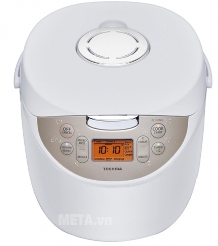 Nồi cơm điện tử Toshiba RC-18NAF(W)VN có vỏ ngoài bằng nhựa. Nồi cơm điện tử Toshiba RC-18NAF(W)VN có vỏ ngoài bằng nhựa.