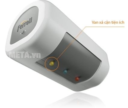 Bình nóng lạnh gián tiếp Ferroli QQ M 50 lít thiết kế dạng treo tường.