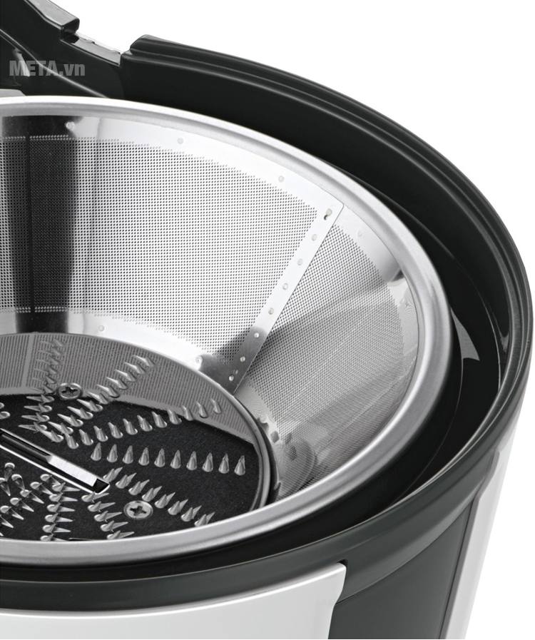  Máy ép trái cây Bosch MES25A0GB với thiết kế lưỡi dao sắc.