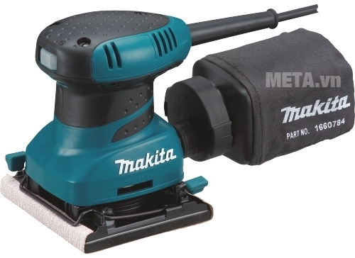 Máy chà nhám rung Makita BO4556 hút được bụi khi chà nhám