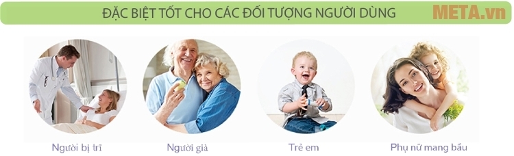 Nắp thiết bị vệ sinh điện tử thông minh LS Daewon DIB-140 dành cho các đối tượng.