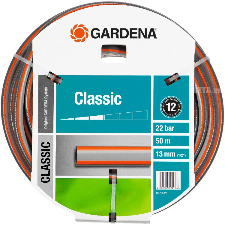 Cuộn ống dây 50m 1/2'' 13mm Gardena 18010-20