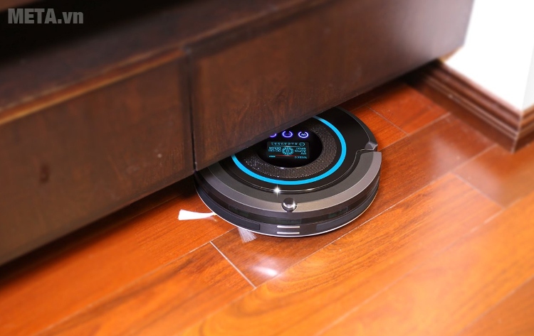 Robot hút bụi thông minh Lilin A338 tự động làm việc theo lịch trình định sẵn. Robot hút bụi thông minh Lilin A338 tự động làm việc theo lịch trình định sẵn.