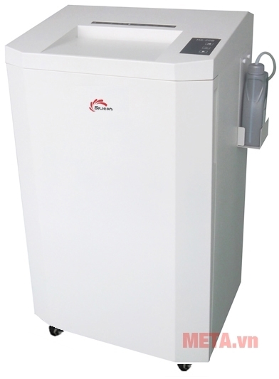  Máy hủy tài liệu công nghiệp Silicon Silicon PS-3500C có khe hủy kích thước 310mm.