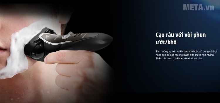 Máy cạo râu Panasonic ES-ST25 giúp bạn cạo sạch râu thật dễ dàng, nhanh chóng, tiện lợi. Máy cạo râu Panasonic ES-ST25 giúp bạn cạo sạch râu thật dễ dàng, nhanh chóng, tiện lợi.