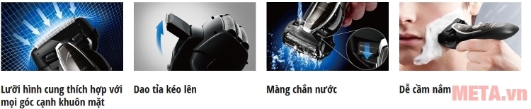 Máy cạo râu Panasonic ES-ST25 có thời gian sạc 60 phút, sử dụng được 45 phút. Máy cạo râu Panasonic ES-ST25 có thời gian sạc 60 phút, sử dụng được 45 phút.