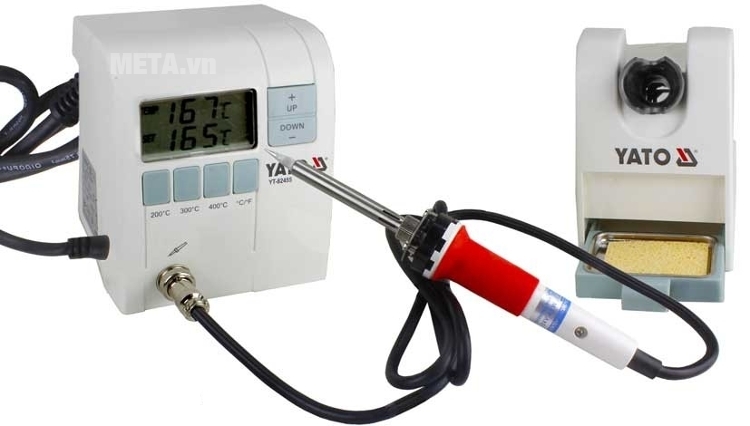 Máy kiểm tra nhiệt độ hàn Yato YT-82455 có thể điều chỉnh được nhiệt độ