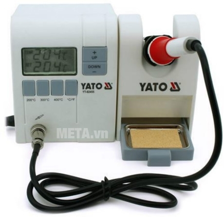 Máy kiểm tra nhiệt độ hàn Yato YT-82455 có màn hình LCD hiển thị số