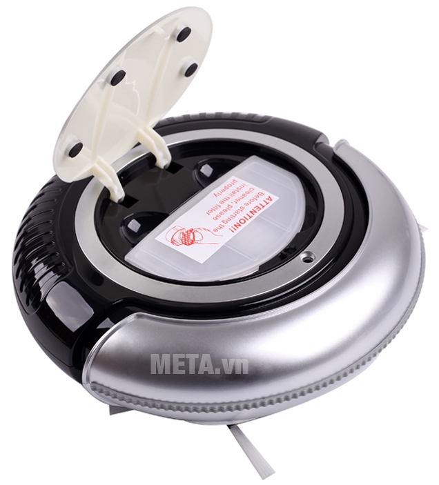 Robot hút bụi Lilin K6L có ba chế độ làm việc thông minh: Ngẫu nhiên, xoắn ốc, dọc chân tường.