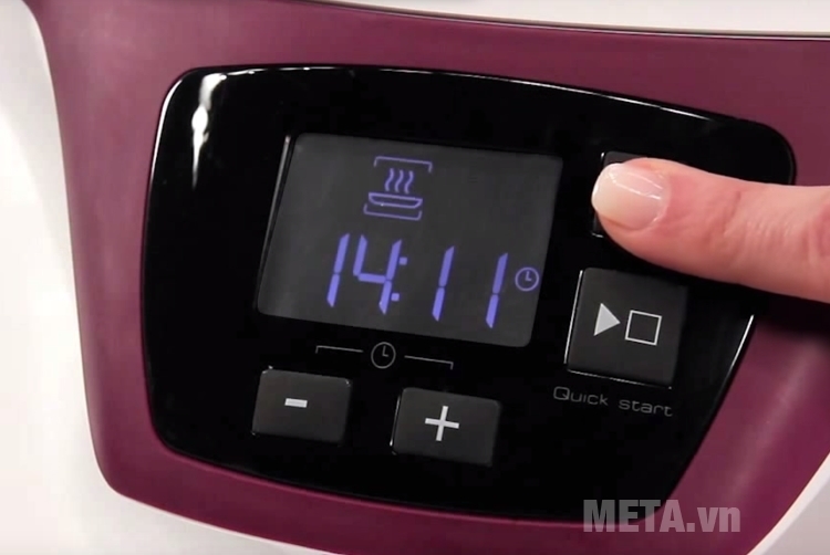 Lò vi sóng Fagor SPOUT-28UV có màn hình LCD.