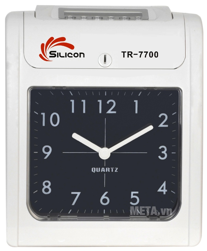 Máy chấm công thẻ giấy Silicon TR-7700 giúp chấm công nhanh và chính xác.