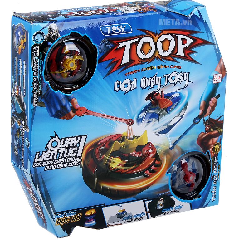 Con quay Tosy có hộp đựng sang trọng