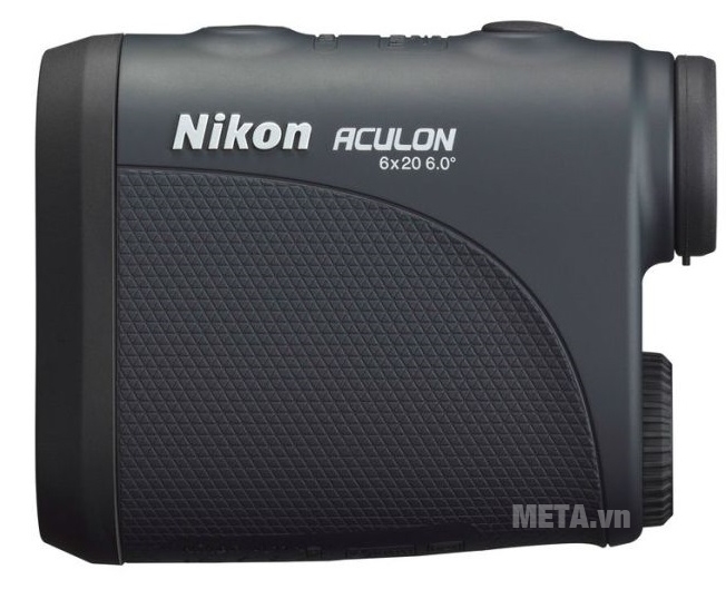 Ống nhòm đo khoảng cách Nikon Aculon AL11 thiết kế vân sần cầm không bị trơn trượt.