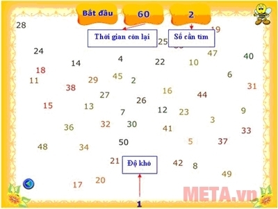 Bé vui học Toán giúp bé học tìm số